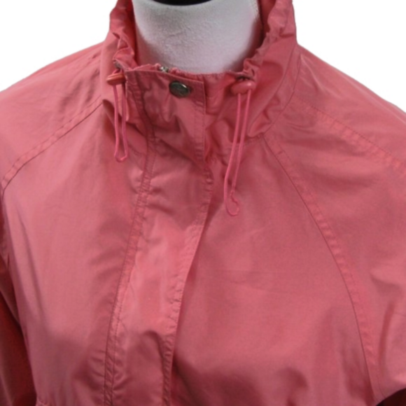 Danskin Now Coral Pink Windbreaker Jacket Size Small - Picture 2 of 5